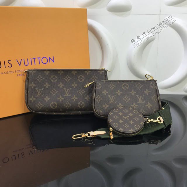 LV包包 LV新款女包 M44823 Multi Pochette Accessoires手袋 LV新款三合一女士斜挎包  ydh3741